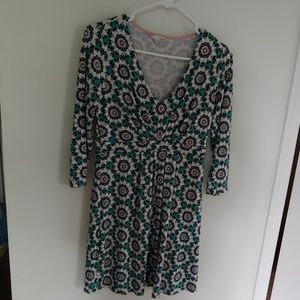 Boden Mandala jersey dress